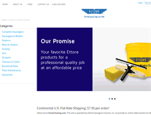 Tablet Screenshot of ettorecleaning.com